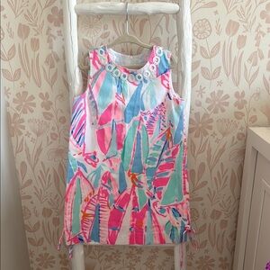 Lilly Pulitzer Kids Classic Shift Dress - Pink, Blue, Green